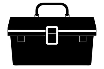 Toolbox Silhouette Illustration