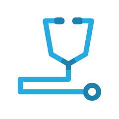 Stethoscope icon design template