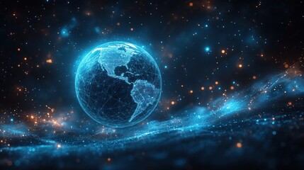 Digital Earth: A Networked Globe in Space