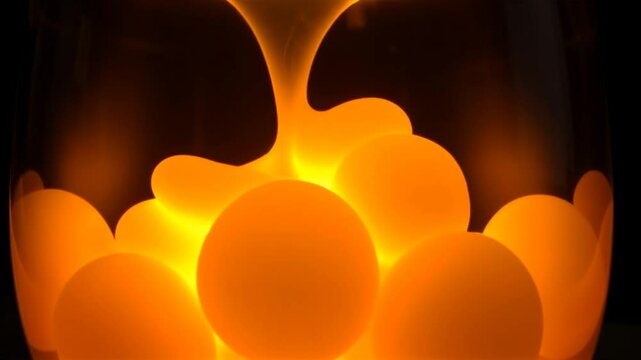 Colorful Lava Lamp Liquid Motion Abstract Background