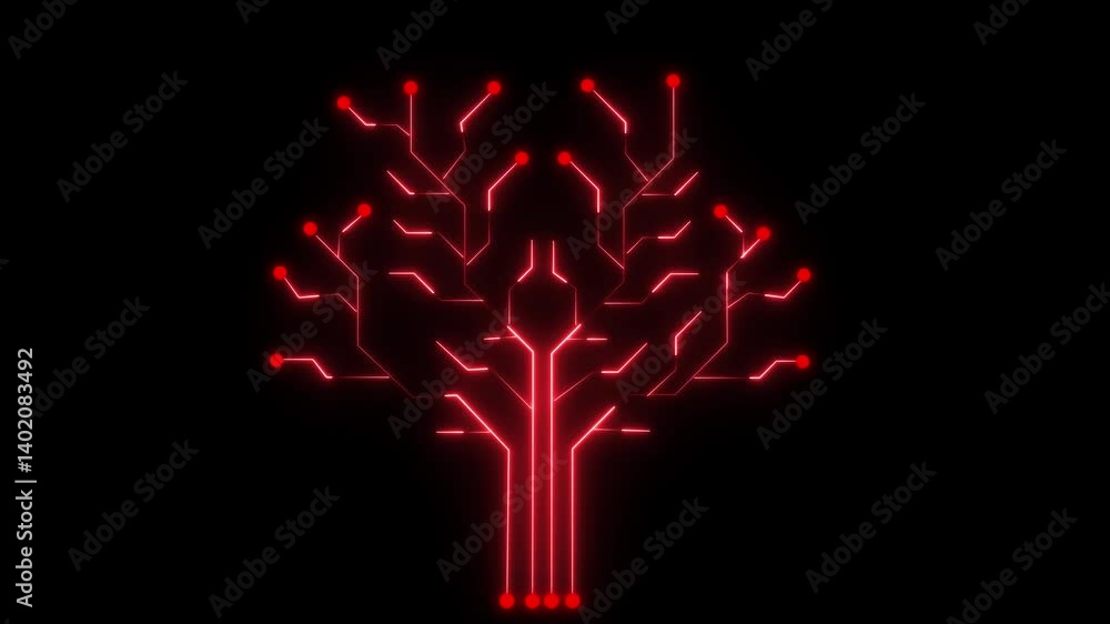Poster neon glowing png alpha.abstract digital dot line particle data background connecting technology conc