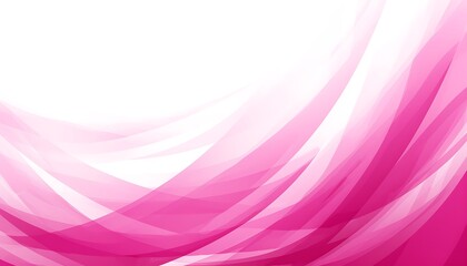 Fototapeta premium Abstract Pink Flowing Design