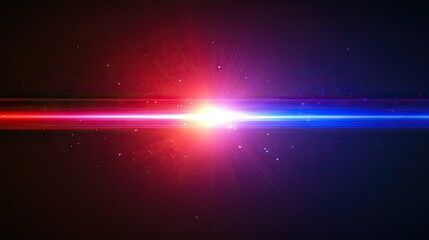 Obraz premium A vibrant abstract background featuring dynamic light streaks in red and blue hues. creating a sense of movement and energy. ideal for use in digital art or design projects