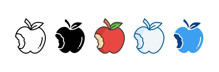 Apple Icon Set Multiple Style Collection