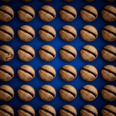 coffee beans background pattern
