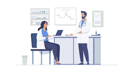 the two doctors were discussing