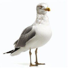 Fototapeta premium A detailed illustration of a seagull