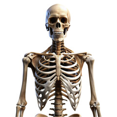Human Skeleton Anatomy: High-Res Image