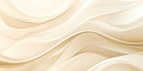 Obraz premium Elegant Creamy Flowing Fabric