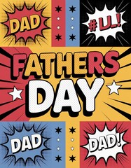 Happy Father&rsquo;s Day Typography