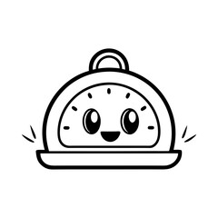 Obraz premium vector illustration of a Timer countdown 