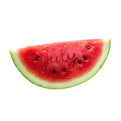 Watermelon Slice: Summer Fruit Image