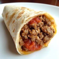 Hearty Beef Burrito
