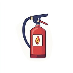 Obraz premium Fire extinguisher icon