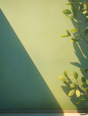 flowers on a green background