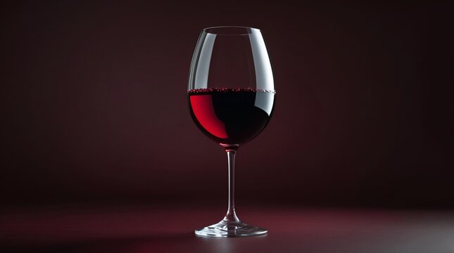 glass of red wine