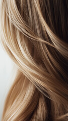 Fototapeta premium healthy brown hair