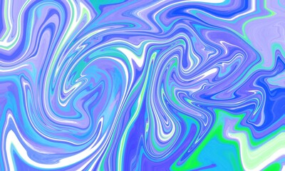 Abstract BlueGreen Purple Marble Texture Background
