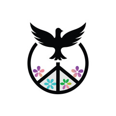 peace symbol logo