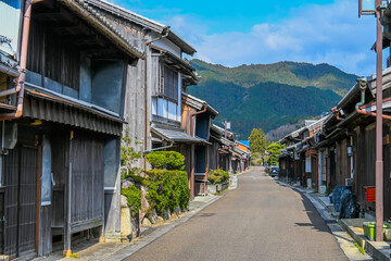 関宿の風景 三重県亀山市 日本