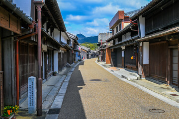 関宿の風景 三重県亀山市 日本