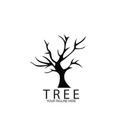 Obraz premium simple tree icon vector illustration template design