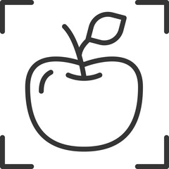 Recognition Vector Icon Stock Illustration