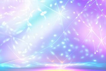 Obraz premium Holographic gradient wallpaper backgrounds graphics pattern,high quality.generative ai