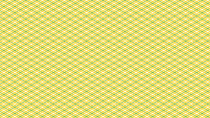 Yellow and green seamless pattern with geometric shapes. Plaid textured check vector background. 