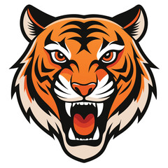 tiger head vector