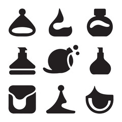 set of vector icons for design