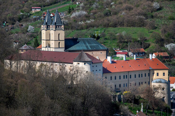 Basilica Minor of Saint Benedict. Hronsky Benadik. Slovakia.