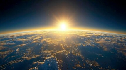 Sunrise Earth: A Breathtaking View of Our Planet from Space