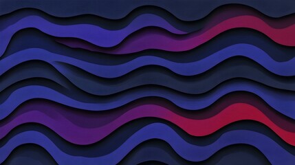 Abstract wavy background with shades of blue, purple, and red.  Perfect for website banners, presentations, and digital design.