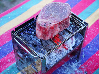 シャトーブリアンでBBQ