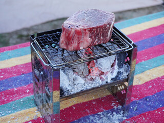 シャトーブリアンでBBQ