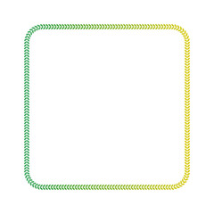 Green Leaf Wreath and Frame