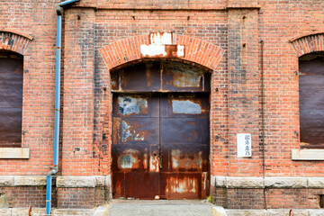 春の舞鶴赤れんがパーク　京都府舞鶴市　Maizuru Red Brick Park in Spring. Kyoto Pref, Maizuru City.