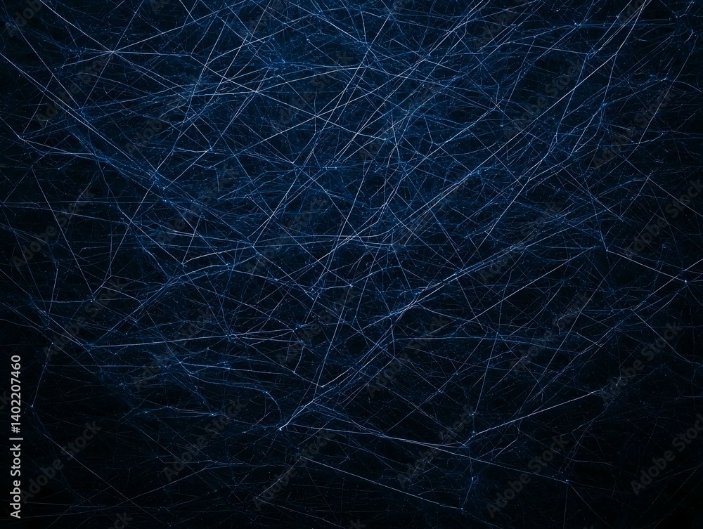 Poster abstract dark blue tangled lines background texture. ideal for websites, presentations, and design p