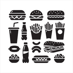 Fast Food Favorites: Burgers Fries Shakes and More