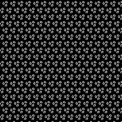 Black and white design Simple abstract geometric background White simple small geometric shapes on black background Minimalist style
