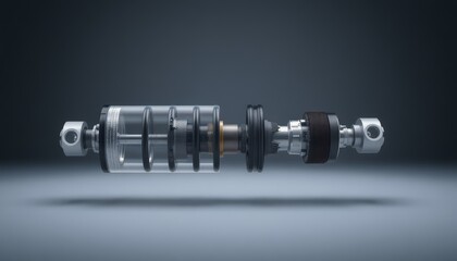 Precision Engineering Exploded View ADetailed Look At AShock Absorber Component