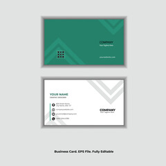 Double-sided creative business card template.