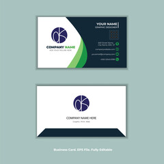Double-sided creative business card template.