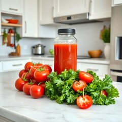 jugo de tomate
