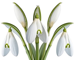 Spring Snowdrop Arrangement