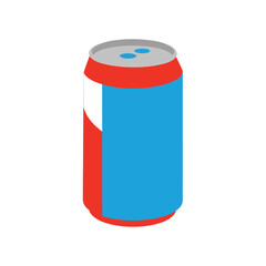red soda can