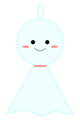 てるてる坊主（線なし）