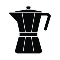 coffee maker on white background