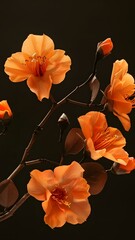 flowers in the water